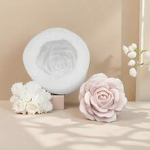 花香蜡烛硅胶模具 DIY 花香石手工皂石膏树脂研磨工具 - 白色 - 查看 2