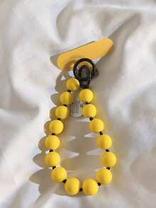 1件串珠手链、手机壳挂绳、时尚多巴胺链条钥匙扣、包包挂饰、项链手机挂绳 - 彩色 - 查看 13