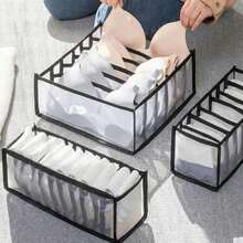 1pcs Underwear Compartment Organizer Socks Underwear Storage Box Drawer Storage Organizer Bag Dress Pants Shoes Jeans Boots Skirt Bedroom, Organizer, Home Storage, For White T-Shirt Women, Black Pants Women, Ladies Winter Clothes, Dress, Winter Clothes For Ladies, Elegant Woman Dresses, White Shirt For Ladies, Long Sleeve, White Jumpsuit For Women, Spring Dresses For Women, Spring Outfits For Women, Spring, Spring Clothes, Minimalist, Summer Tops Storage - 彩色 - 查看 4
