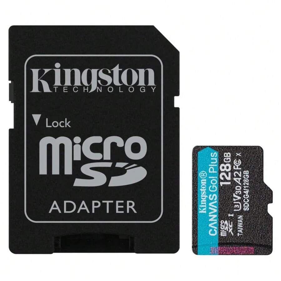 Memoria Microsd Kingston Canvas Go Plus Gen4 128gb 200mb/s - azul real - Ver 1