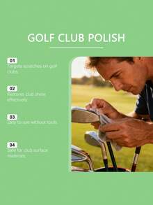 Golf Club Scratch Remover & Cleaner, Gentle Cleaning Formula To Brighten Surface, Daily Care Polish - Liquid - View 4