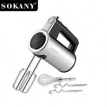 SOKANY 02017 800W High-Power Three-IN-One Food Cooking Machine, Which Integrates A Handheld WHISK And A BLENDER.Five-Speed Speed Adjustment, 304 Stainless Steel Mixing Rod Is Easy To Clean, Is An Essential Tool For The Kitchen - EU C Type Plug(220-240V) - View 12