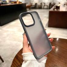 简易磨砂硬质亚克力保护壳适用于 17 Pro Max/17 Pro/17 Air/17/16/16 Pro Max/16 Plus/16 Pro/16E/15/15 Pro Max/15 Pro/15 Plus/11/12/13/14 Pro Max/XS/XR/11 Pro/11 Pro Max/12 Pro/12 Pro Max/13 Pro/13 Pro Max/14 Pro/14 Pro Max，加厚设计 - 灰色 - 查看 19