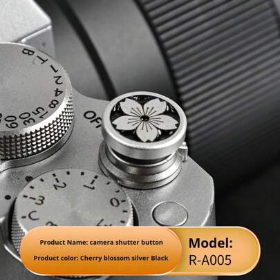 Botón de obturador de Metal para X100VI XT50 ZFC Z30 Z50 GR3X XM5, accesorios decorativos