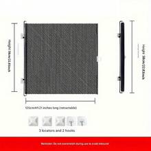 Cổng chắn thú cưng có thể mở rộng bằng lưới PVC, dễ lắp đặt, phù hợp cho chó con, mèo và các vật nuôi khác, không cần khoan để ngăn thú cưng bỏ trốn, thích hợp cho cầu thang, hành lang và hiên nhà, rào chắn lưới nhẹ cho thú cưng, cổng chắn thú cưng có thể mở rộng, giải pháp hàng rào cho thú cưng, thiết kế có thể mở rộng - Nhiều màu - Xem 15