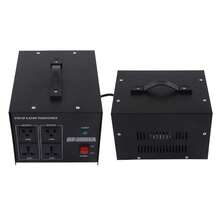 Power Transformer, Red Copper Coil, High-Strength Portable Multifunctional Boost Buck Voltage Converter, 3000W - US B Type Plug(110-127V) - View 7