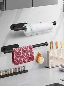 1 chiếc kệ đựng đồ nhà bếp/phòng tắm tối giản, có thể dùng làm giá đựng khăn giấy, khay đựng khăn ăn, đồ trang trí nhà cửa, kệ đựng phụ kiện nhà bếp, kệ đựng đồ phòng tắm. - Nhiều màu - Xem 6