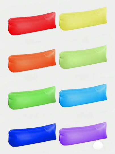 新款便携式充气沙发床（多种颜色可选），户外休闲沙发/轻便可移动沙发/防漏露营沙发 | 3秒快速充气，无需气泵 | 承重400磅，防翻滚 | 两栖 | 室内外皆宜 | 附赠收纳袋 | 亲肤面料 | 后院、湖边、海滩、旅行、露营、野餐、音乐节的理想之选