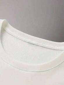 Set Of 3 Comfortable Men's Cotton T-Shirts With Sports Print - Summer Style - Màu be - Xem 5