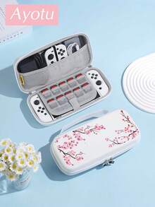 Bộ vỏ và phụ kiện máy chơi game họa tiết cây hoa anh đào tương thích với Switch/Switch OLED/Switch Lite, bao gồm vỏ bảo vệ, túi đựng, đế sạc, nắp chống bụi cho máy, hộp đựng thẻ game, tay cầm điều khiển, v.v. Thích hợp làm quà tặng dịp Giáng sinh, mùa xuân lãng mạn, Ngày Valentine, tựu trường và các dịp khác. - Nhiều màu - Xem 20
