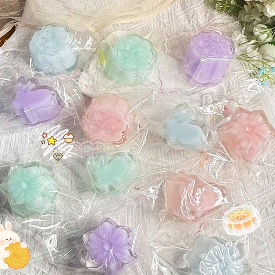 1个2026新款精致礼品冰皮月饼系列慢回弹玩具 - 奶油般柔软的减压捏捏乐，美观大方，超柔软捏捏乐 - 缓解压力，释放怒气，极致满足的捏捏感 - 超柔软慢回弹纹理，回弹减压设计，便携式桌面减压摆件 - 节日礼物 - 生日礼物 - 完美礼物 - 彩色 - 查看 1