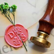 30mm Customized Wax Seal Stamp Set, Can Customize Any Logo Wax Seal Stamp, Personalized Wax Seal Stamp, Suitable For Customized Wax Seal Stamp Set On Wedding Invitations - Multicolor - View 5