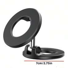 1个双面磁吸手机支架，360度旋转，磁吸桌面支架，便携式多功能强磁手机支架 - 彩色 - 查看 3