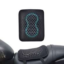 CHCYCLE Motorcycle Gel Seat Cushion, Honeycomb Structure Breathable Anti-Slip Shock-Absorbing Seat Pad For Rear Passenger, Suitable For Long-Distance Riding - Motorcycle Seat Cushion - View 2