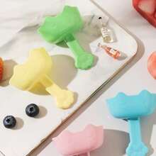 3 piezas Moldes para helados a prueba de goteo - Moldes caseros creativos para paletas heladas para uso doméstico - Amarillo - Ver 7