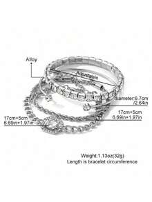 Bracelet Sets - Silver - View 3