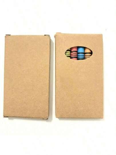 [Colored Crayon Set]10/20 Boxes, 6 Different Colored Crayons Per Box - Mini Crayon Packaging - Suitable For Classrooms, Family Birthdays, School Teachers' Party Gifts (Random Packaging, Handmade, Minor Imperfections May Exist That Do Not Affect Use)