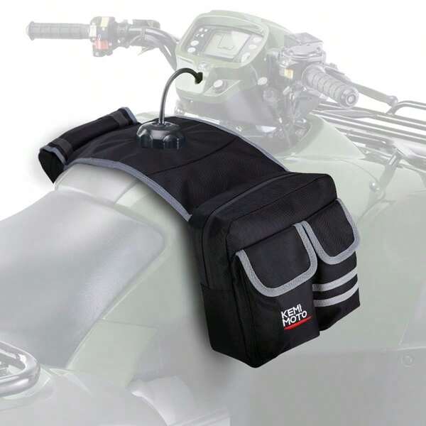 ATV Motorcycle Tank Bag Saddle Bag Water Repllent Storage Bag With Thermal Cooler Bag For  Kawasaki Suzuki Snowmobiles