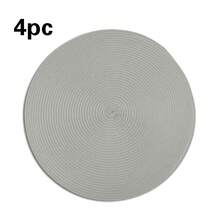 1/4/6 pièces Sets de table style bohème en PP, convient pour mariage, rassemblement campagnard, pique-nique, repas en extérieur, décoration de table pour anniversaire - Multicolore - Voir 23