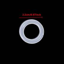 20PCS Crochet Loop Bag - O-Shaped Loop Handmade Weaving Accessories Bag - Shaping Plastic Ring - Crochet Loop Yarn - DIY Tools And Materials Pack - Circle - View 5