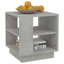 vidaXL Couchtisch Betongrau 40x40x43 Cm Holzwerkstoff - Grey - View 4