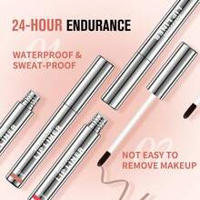 Valentine's Day Gifts 4Pcs Peel Off Lip Liner Stain Set Waterproof Nude Matte Lip Tint Non Fading Peel Off Lip Color Effortless Precision Full Coverage 24H Color Hold For All Skin Types - Eyeliner - Nhiều màu - Xem 4