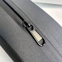 TPU自行车前上管包，防水鞍座包，适用于公路自行车/山地自行车骑行 - 黑色 - 查看 8