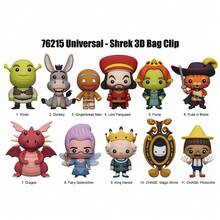 1 Móc khóa hình  3D chính hãng có bản quyền, kèm phụ kiện túi xách, hình Donkey & Fiona, đồ sưu tầm của Universal Studios, quà tặng sinh nhật cho người hâm mộ. Có hai kiểu dáng để lựa chọn. - Nhiều màu - Xem 4