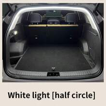 Faixa de Luz LED para Decoração Interna do Porta-Malas do Carro, Iluminação Ambiente de Alta Luminosidade, Instalação Sem Fiação, Ativação Automática - Luz branca de 2 metros - Visão 15