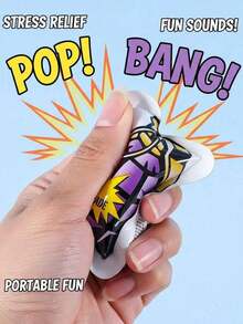 【每包10个/30个/50个/100个/200个】CS场景减压球，趣味十足，放松身心。非常适合办公室恶作剧、愚人节玩笑和课堂娱乐。老少皆宜，乐趣无穷。可用作课堂奖励、生日礼物、监狱日礼物或办公室减压玩具。 - 彩色 - 查看 4