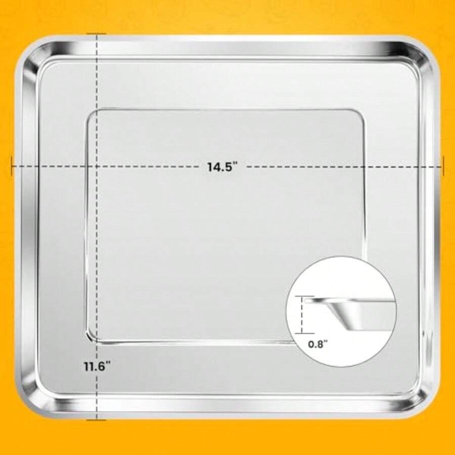 Toaster - 14,5 x 11,6 pouces pour Cuisinart TOA-95 - Voir 1