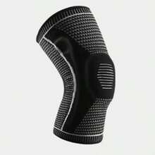 Đai bảo vệ đầu gối unisex có miếng đệm gel bảo vệ xương bánh chè và hỗ trợ hai bên, ống bó đầu gối nén dành cho thể thao và tập luyện. - Nhiều màu - Xem 15