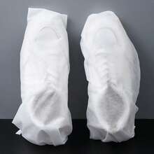 10pcs Dust-Proof Shoe Cover, Household Drying Shoe Bag, Moisture-Proof Non-Woven Shoe Bags - White - View 9