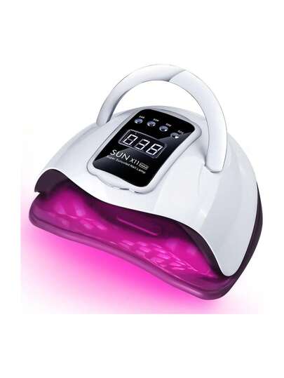 Lámpara UV/LED para Uñas, 280W, 66 Luces,Secador de Uñas con 4 Ajustes de Temporizador y Pantalla LCD, Lámpara de gel de Curado Portátil más Rápido, Sensor de Infrarrojos,41117258
