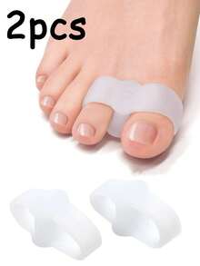 4pcs Toe Separator, Unisex Soft Gel Toe Divider, Suitable For Overlapping Toes And Thumb Protection, Foot Care Tool For Yoga And Daily Relaxation (4/2/1pc Available) - A - View 8