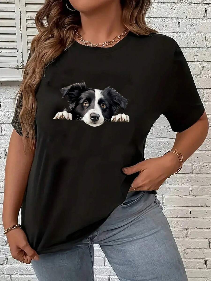 Women T-Shirts - Black - View 1