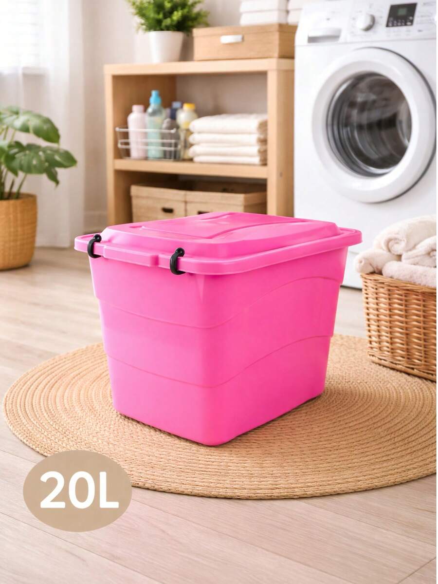 Storage And Organizer Bins - Pink - View 1