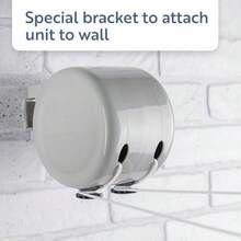 Tendedero retráctil para exteriores 49 pies color gris - 98 pies - Ver 4