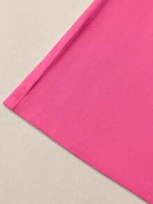 Gift, Personalized Women's T-Shirt, Add Your Own Text And Photos, Choose Your Favorite Color And Font, Mother's Day Gift Sports - Hot Pink - View 4