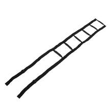 Bed Ladder Assist with Handle Strap Senior Elderly Bedridden Patients Pull Up Rope Ladder - Negro - Ver 12