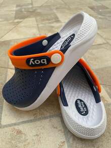 Babuche masculino infantil sandálias de menino original com qualidade extrema e preço baixo - Azul Royal - Visão 5