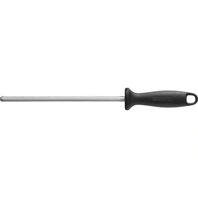 ZWILLING Wetzstahl mit Diamant-Beschichtung, Oval, Länge: 26 cm, Made in Germany, Schwarz