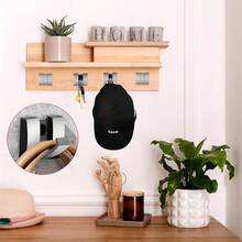 4 Pcs Folding Hideaway Coat Hooks Heavy Duty Wall Towel Hooks For Bathrooms Retractable Coat Space Aluminum Wall Hanging Holder For Closet Scarf Hat Robe Key Purse Bag(Gray) - Gray - 查看 4