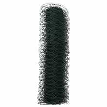 vidaXL Hexagonzaun Grün 0,4 X 10 M PVC - A - View 2