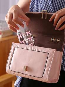 Chai đựng dung dịch tẩy trang du lịch trong suốt bằng PET có thể tái sử dụng, thiết kế nơ hồng, dung tích 100ml/120ml/150ml/200ml/300ml, dạng bơm tiện dụng, hộp đựng dung dịch tẩy sơn móng tay có cồn, chai đựng dung dịch tẩy trang dung tích lớn có thể tái sử dụng, chai đựng dung dịch tẩy sơn móng tay. - Nhiều màu - Xem 4