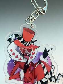 1pc Acrylic Cute Keychain, Hotel Transylvania Game Peripheral, High-Quality Backpack Pendant, Bag Accessory - Multicolor - View 11