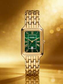 Fossil Raquel Series Green Dial Quartz Women's Watch, Women's Gift - Green - View 1