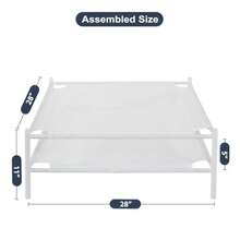 Tendedero para suéteres 4 unidades de malla apilable para secar ropa calcetines juguetes color blanco - Paquete de 2 - Ver 7