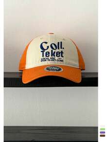 Mũ lưỡi trai mềm mại kiểu retro Y2K họa tiết rằn ri, mũ chống nắng ngoài trời dành cho nữ với thêu 3D, mũ snapback cổ điển kiểu cũ, mũ hip hop đường phố thời trang cho mùa xuân/hè. - Nhiều màu - Xem 11