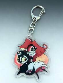 1pc Acrylic Cute Keychain, Hotel Transylvania Game Peripheral, High-Quality Backpack Pendant, Bag Accessory - Multicolor - View 10